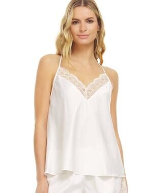 Flora Nikrooz Women’s size Medium Ivory Heart Cami
